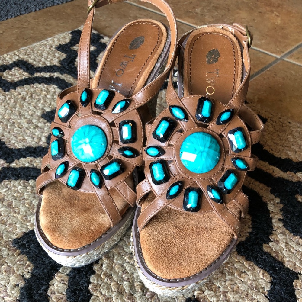 Two lips wedges